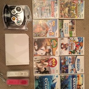 Nintendo Wii with Games